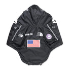I'm American - Large Dog Hoodie