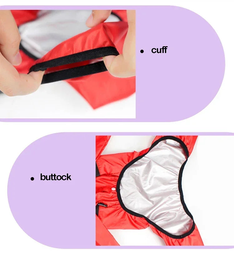 Cute Rain Protection - Dog Raincoat With Legs