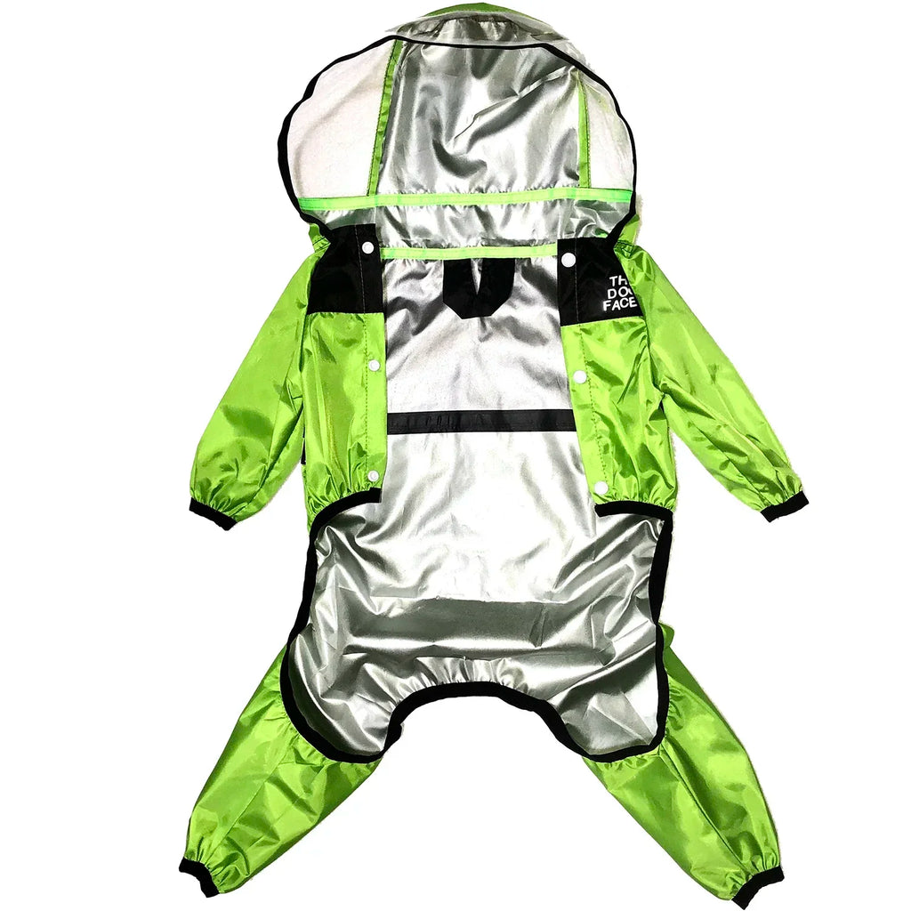 Cute Rain Protection - Dog Raincoat With Legs