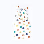 Dog Wearing Hoodie with cute bear faces on a white background, ideal for playful and adorable dogs.
