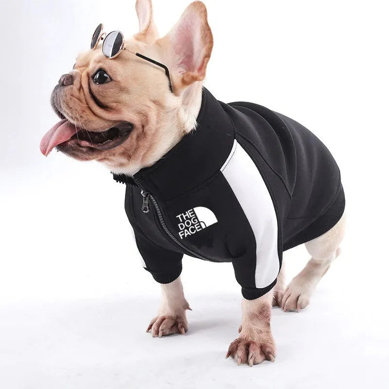 zipper-dog-coats-zip-up-the-back-black-side-view